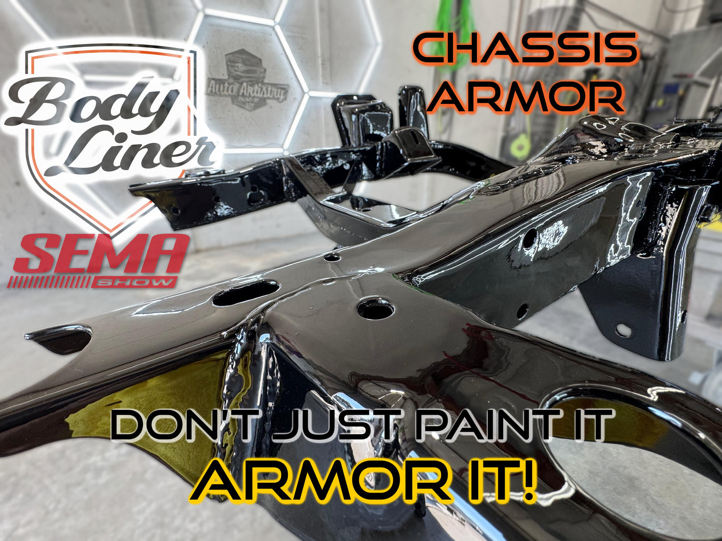 Flex Paint - Chassis Armor - Black